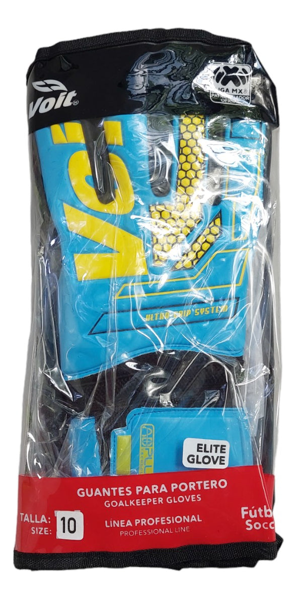 Guantes De Portero Voit Elite Snakebite T. 10 Azul