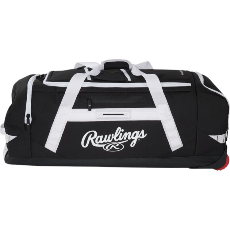 Maleta Con Ruedas Rawlings Yadi 2 Para Beisbol Softbol Negra