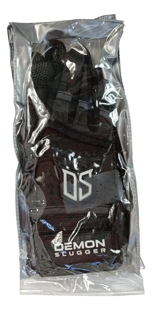 Guantes De Bateo Para Niño Demon Slugger Negro Beisbol Ys