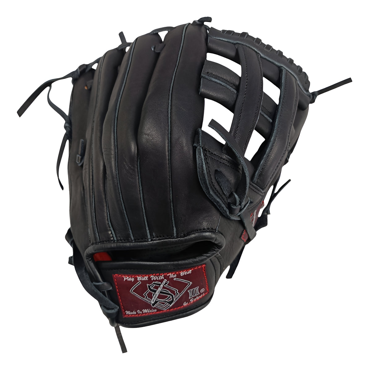 Guante De Béisbol Salinas 11.75 Caja H  Color Negro
