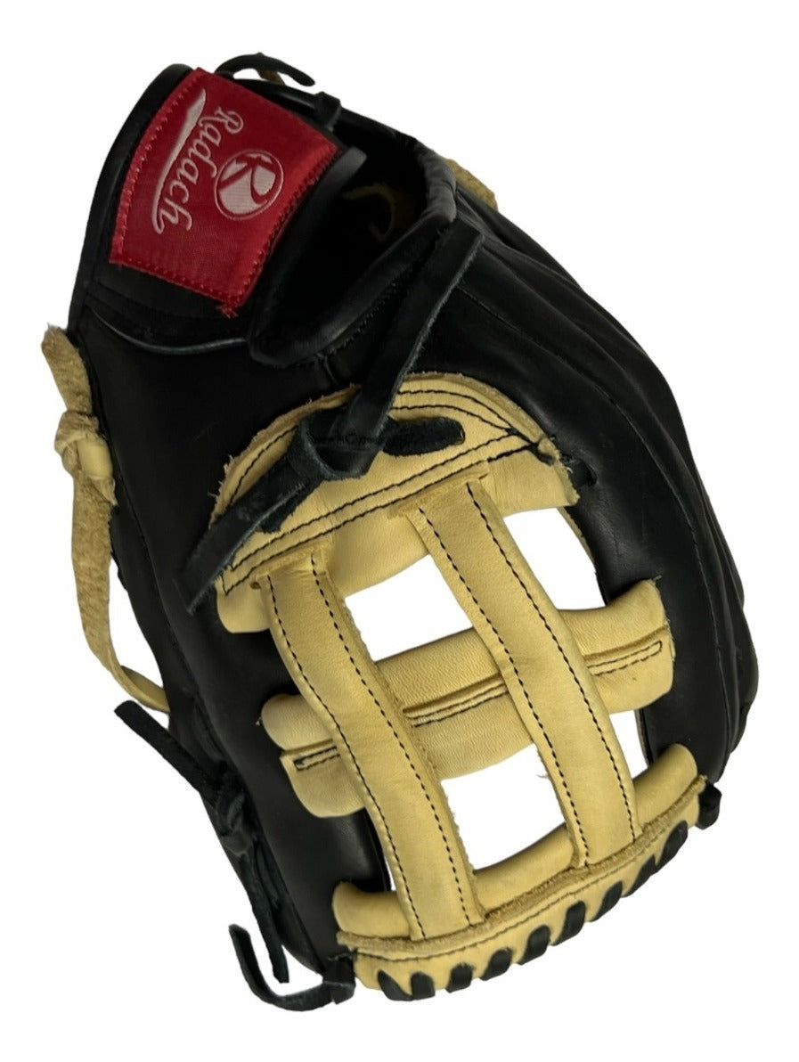 Guante De Beisbol Radach Pro Cuadro Caja H 12in Black Bone