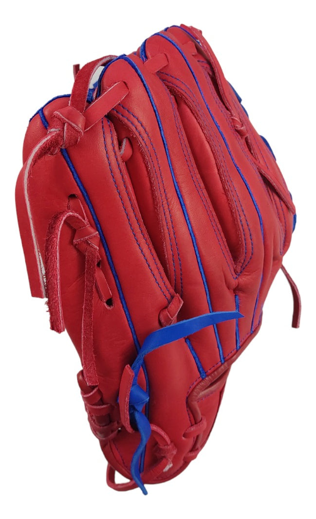 Guante De Beisbol Radach Pro Caja Doble Poste 13in Rojo/azul