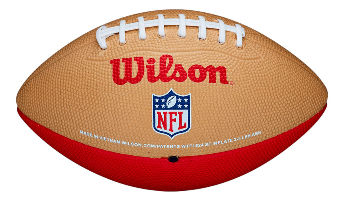 Balon Wilson De Futbol Americano Mini 49ers Retro