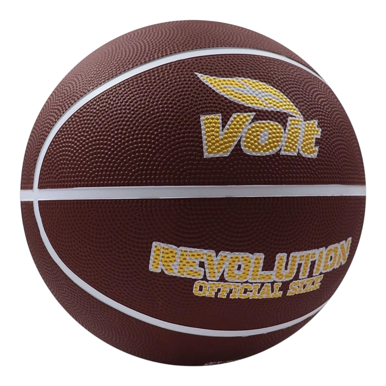 Balón de basquetbol Voit Revolution II No. 7 Café
