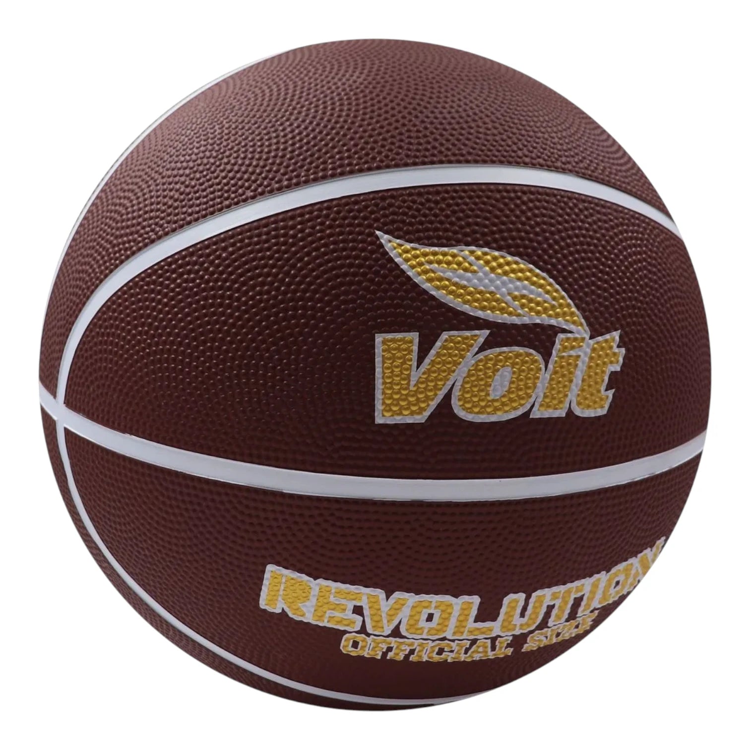 Balón de basquetbol Voit Revolution II No. 7 Café