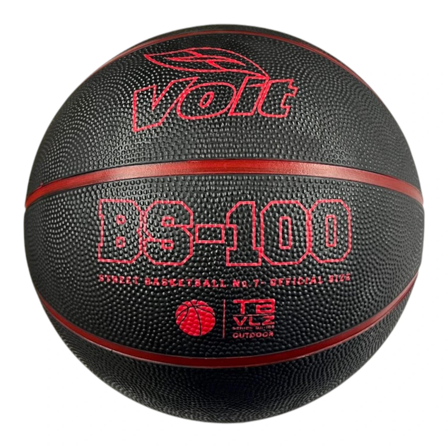 Balon de basquetbol Voit BS-100 No. 7 Negro