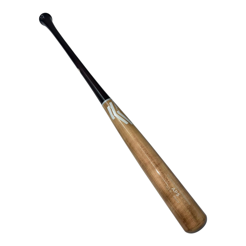 Bat de Beisbol Overfly Pro Elite AP5 Maple 33.5in 31oz Natural Flameado diagonal 2