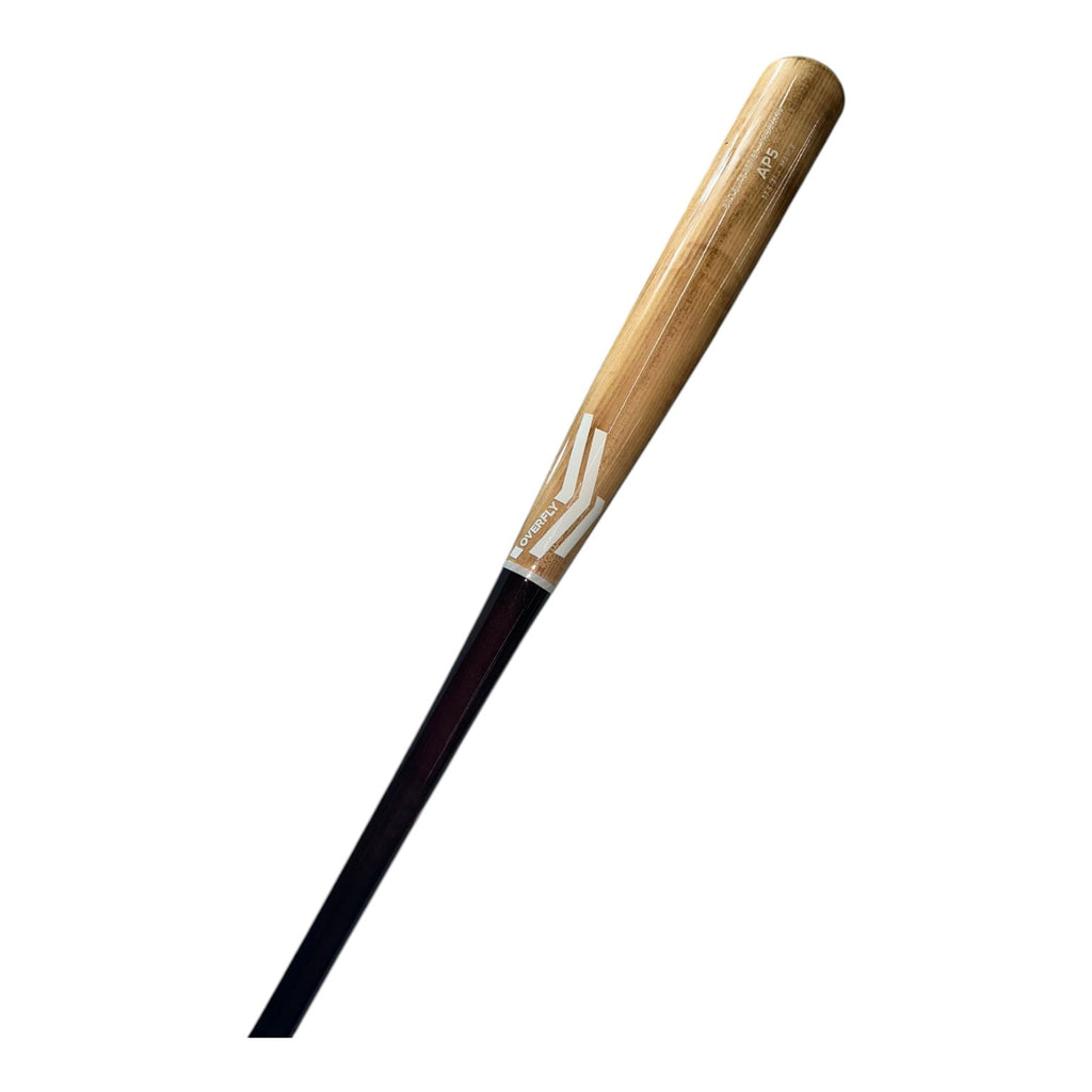 Bat de Beisbol Overfly Pro Elite AP5 Maple 33.5in 31oz Natural Flameado diagonal 4