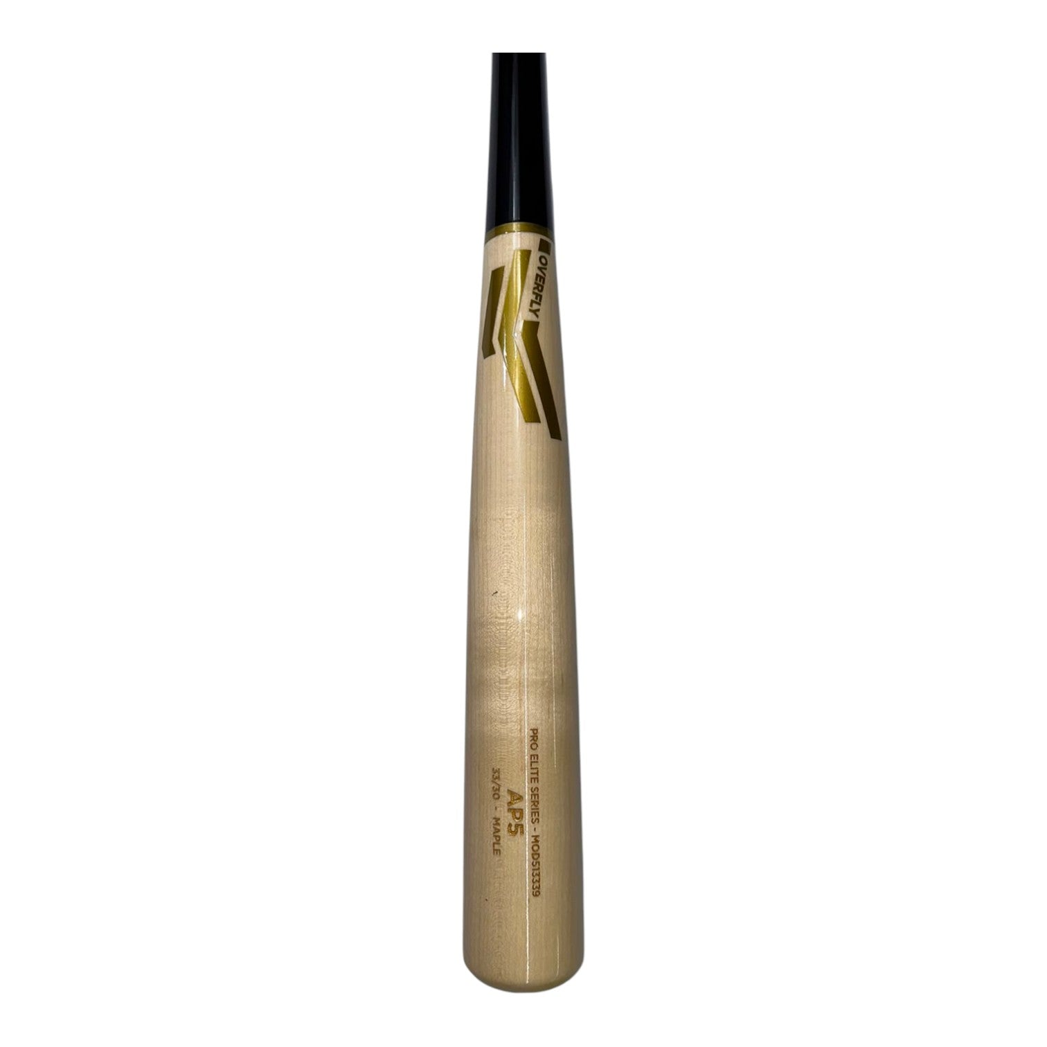 Bat de Beisbol Overfly Pro Elite AP5 Maple 33in 30oz Natural Black barril