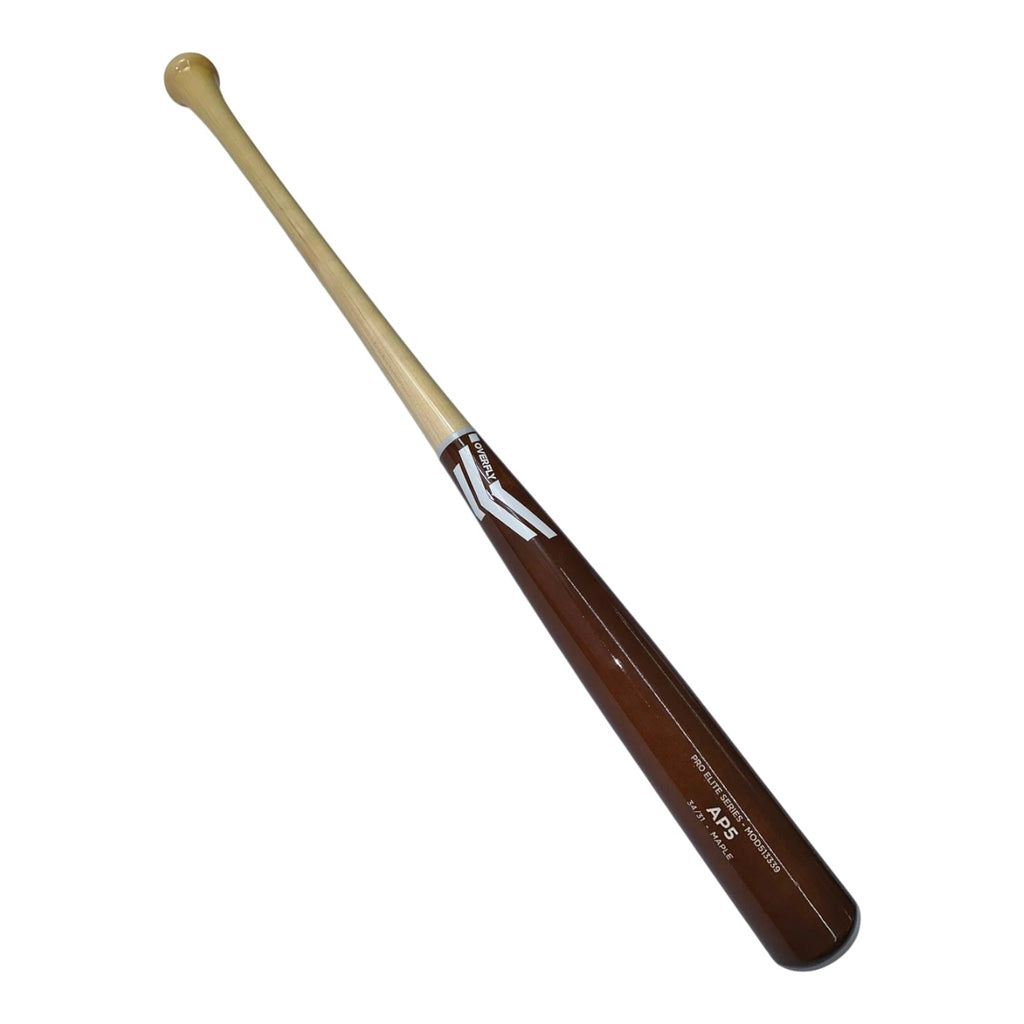 Bat de Beisbol Overfly Pro Elite AP5 Maple 34in 31oz Café Natural diagonal 3