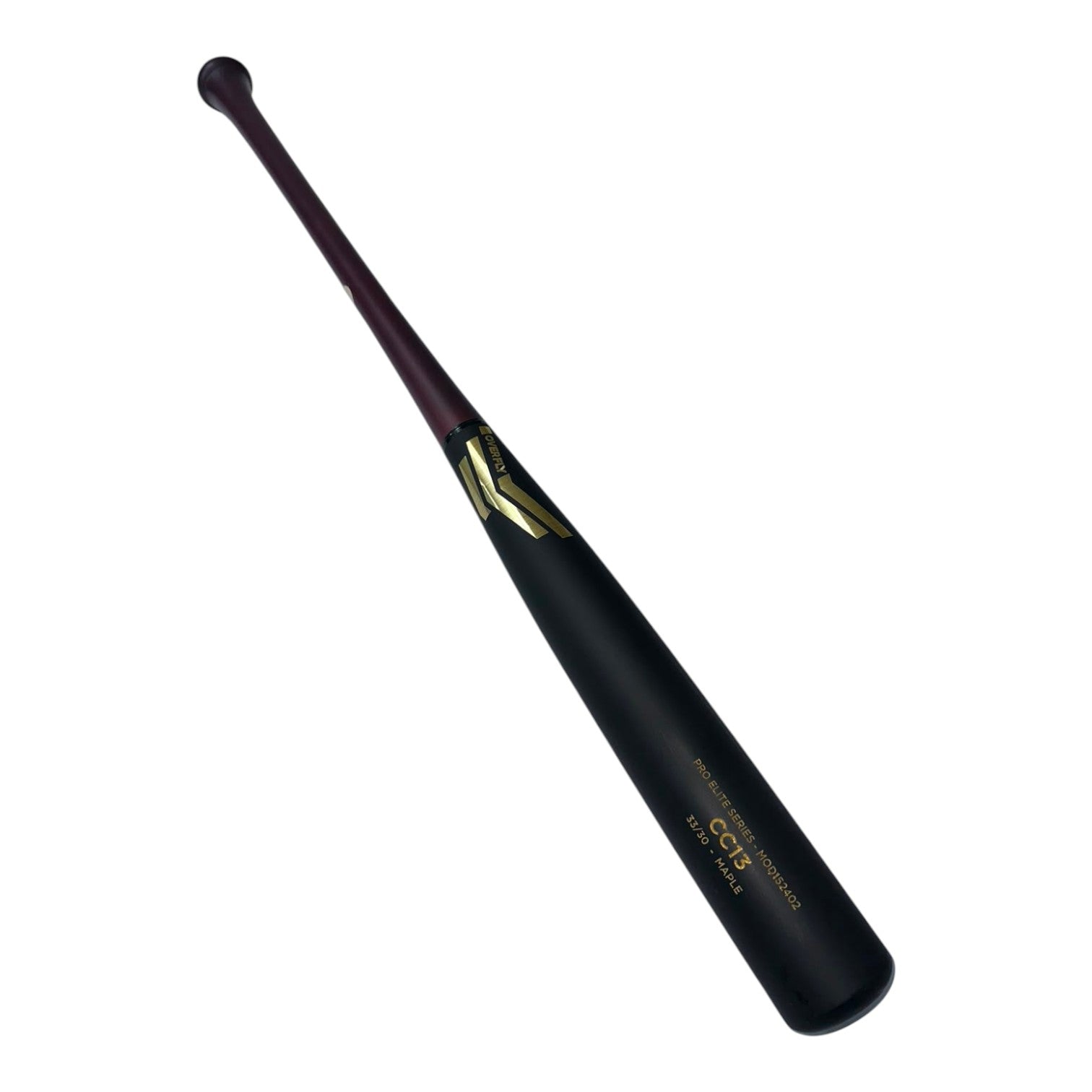 Bat de Beisbol Overfly Pro Elite CC13 Maple 33in 30oz Black diagonal 2
