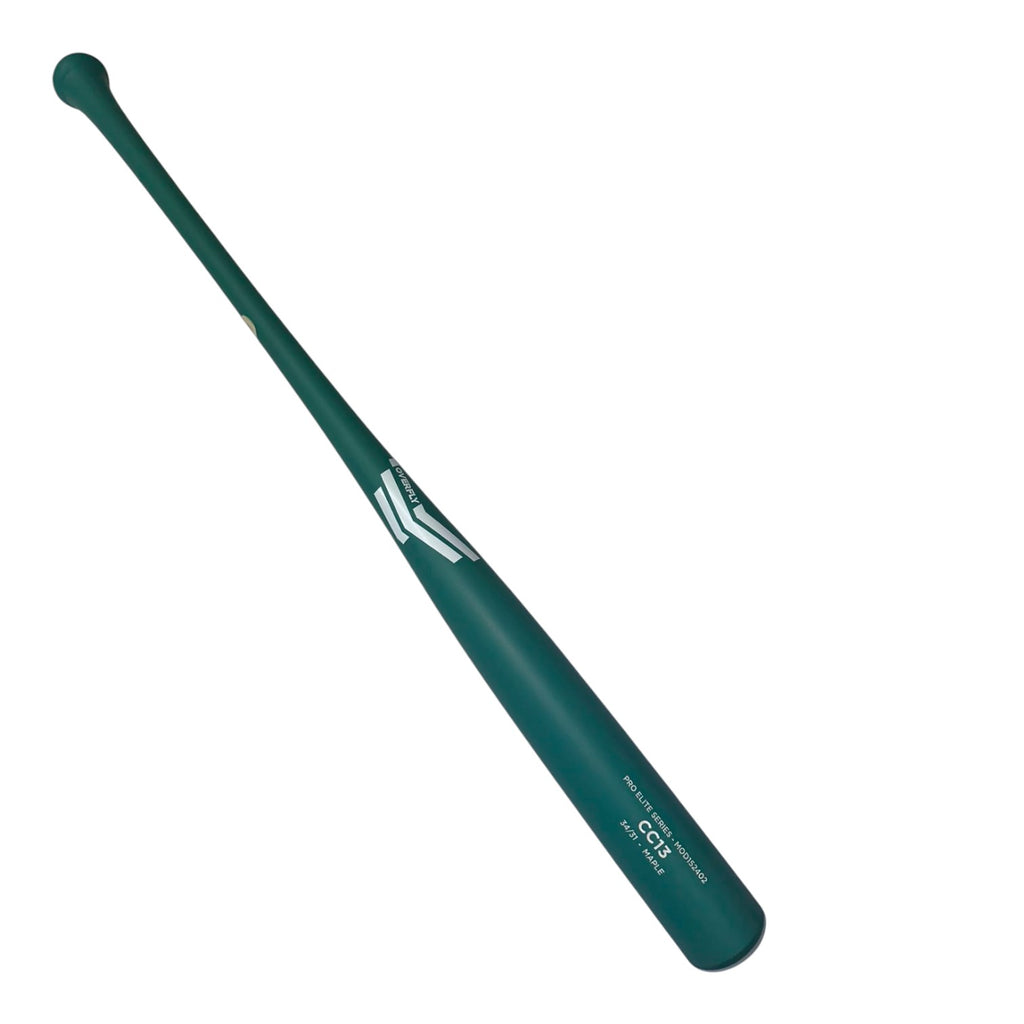 Bat de Beisbol Overfly Pro Elite CC13 Maple 34in 31oz Verde diagonal 1