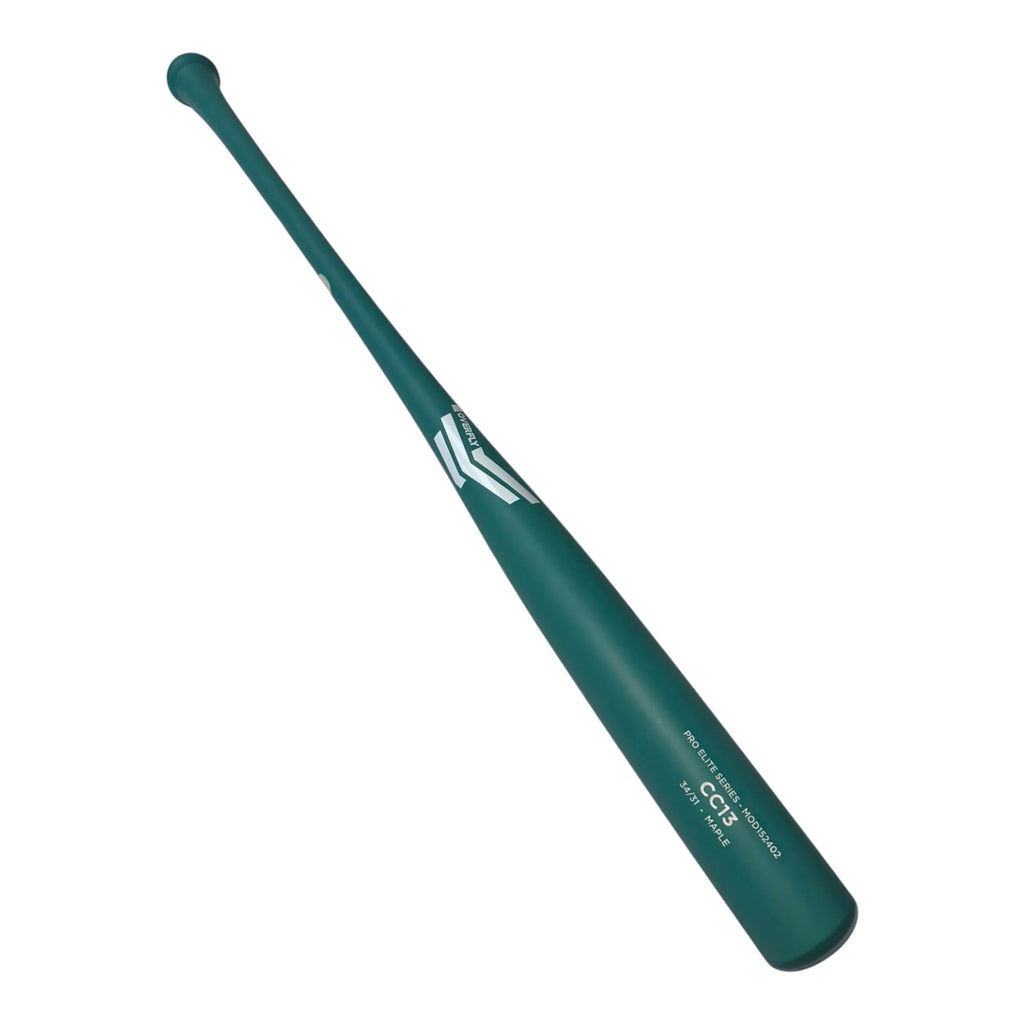 Bat de Beisbol Overfly Pro Elite CC13 Maple 34in 31oz Verde diagonal 3
