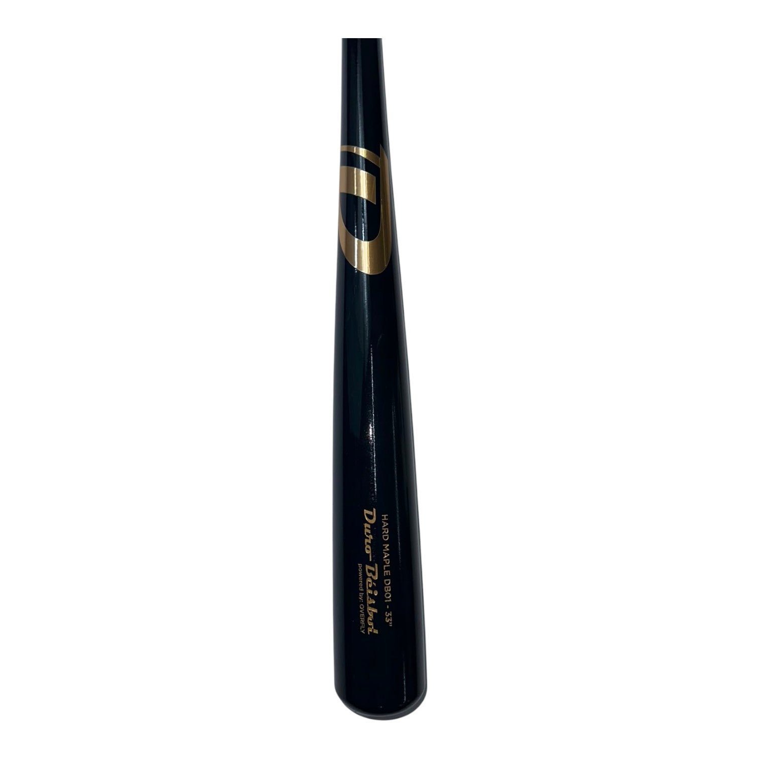 Bat de Beisbol Duro By Overfly Hard Maple 33 in Negro Dorado barril