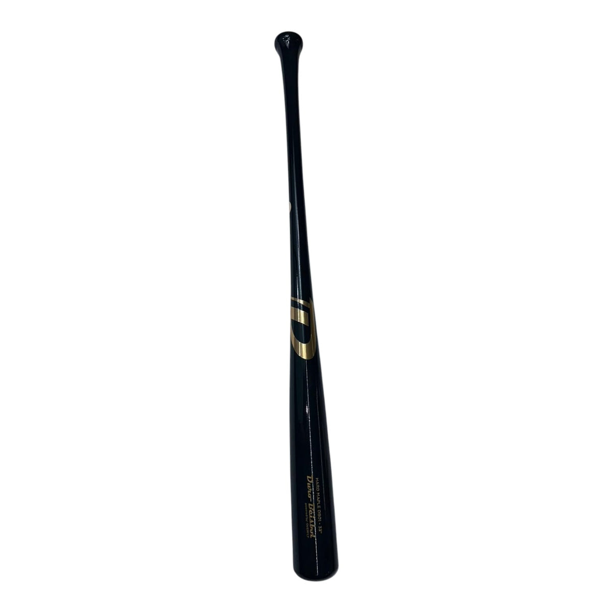 Bat de Beisbol Duro By Overfly Hard Maple 33 in Negro Dorado vertical 1