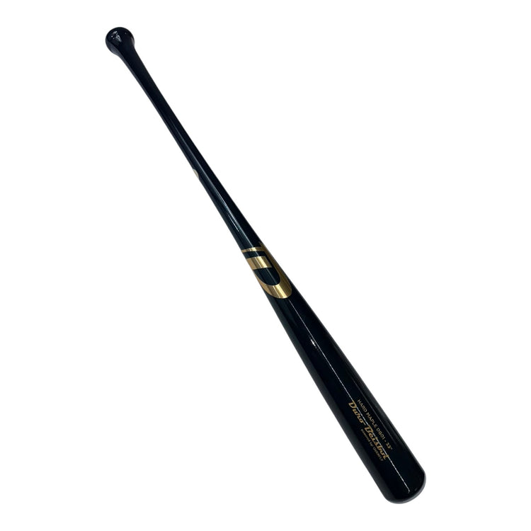 Bat de Beisbol Duro By Overfly Hard Maple 33 in Negro Dorado diagonal 4