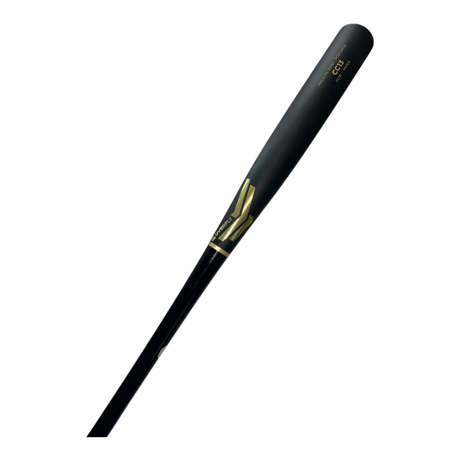 Bat de Beisbol Overfly Pro Elite CC13 Maple 34in Negro diagonal 2