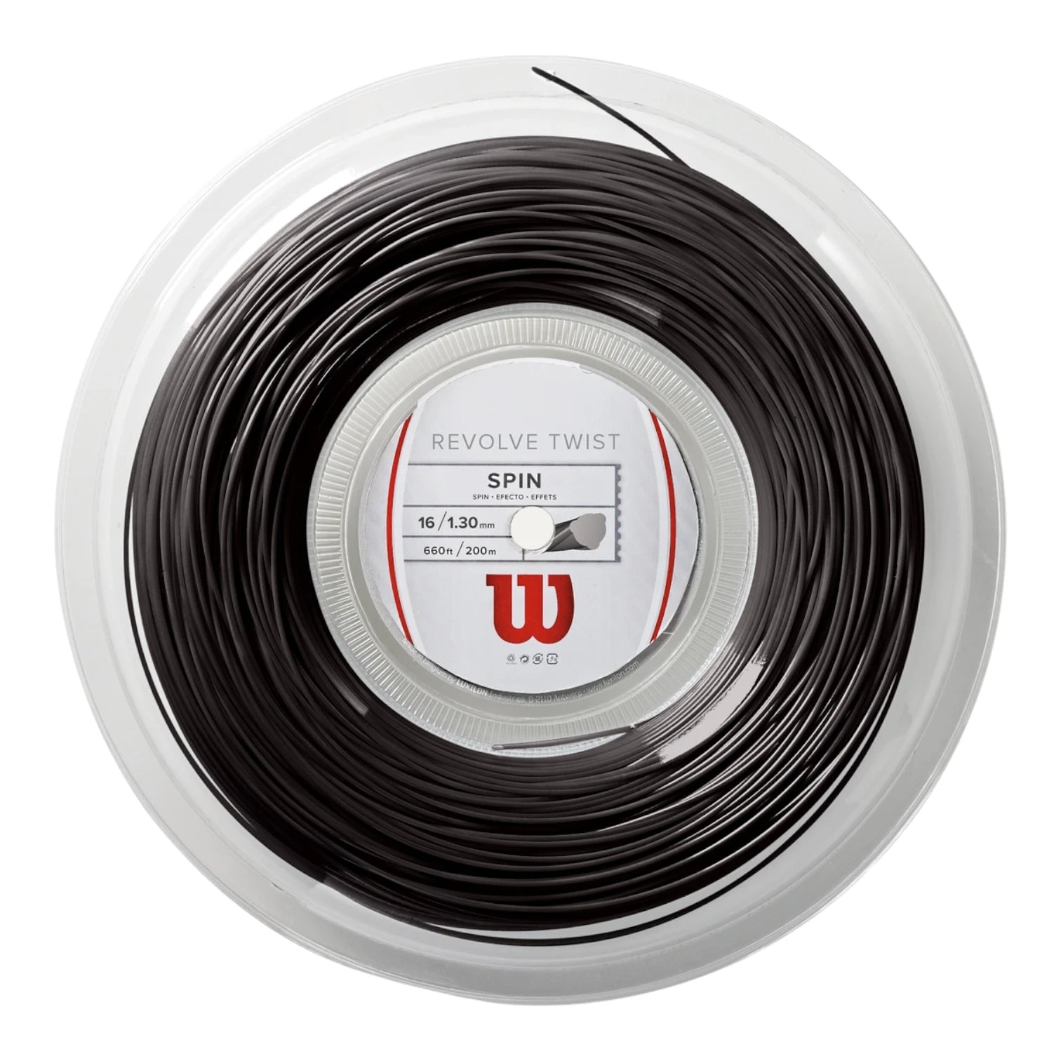Rollo de Cuerda de raqueta Wilson Revolve Twist 16