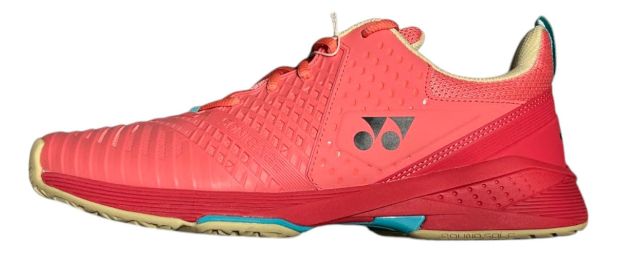 Tenis Yonex Sonicage 3 Power Cushion Coral Red