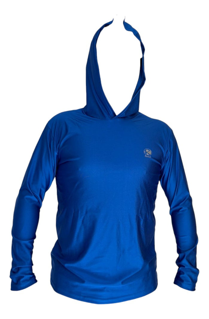 Sudadera Deportiva De Béisbol Radach Gorro Azul Manga Larga