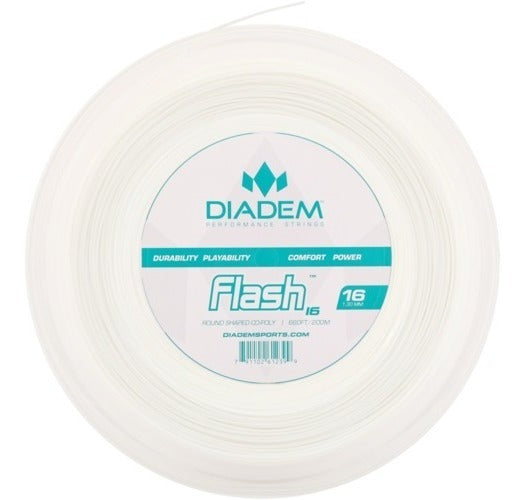 Cuerda Para Raqueta Diadem Flash 16 Rollo 200 Mts