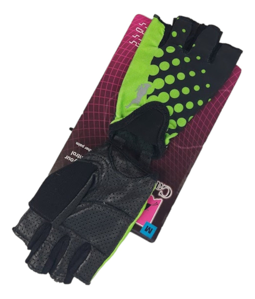 Guantes Para Gym Cabras Dama Wfl260 Verde Mediano