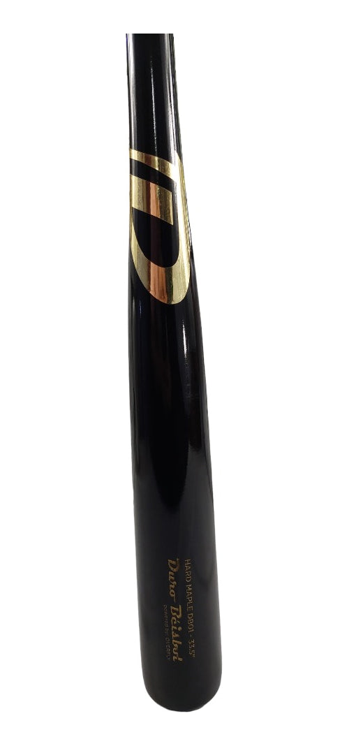 Bat De Béisbol Hard Maple  Duro  By Overfly 33.5 Db01 Negro