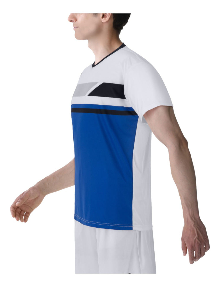Playera Yonex Ym0029 White Blue