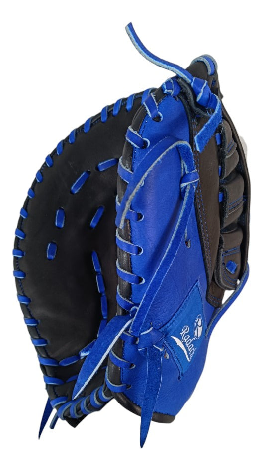 Guante De Beisbol Zurdo Radach Rookie  Primera Base Azul/ngo