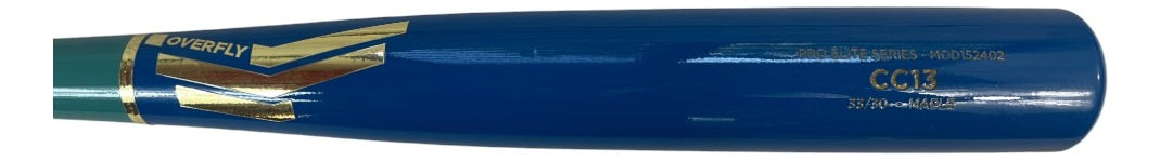 Bat De Béisbol Overfly Pro Elite Cc13 33 Azul Verde Agua