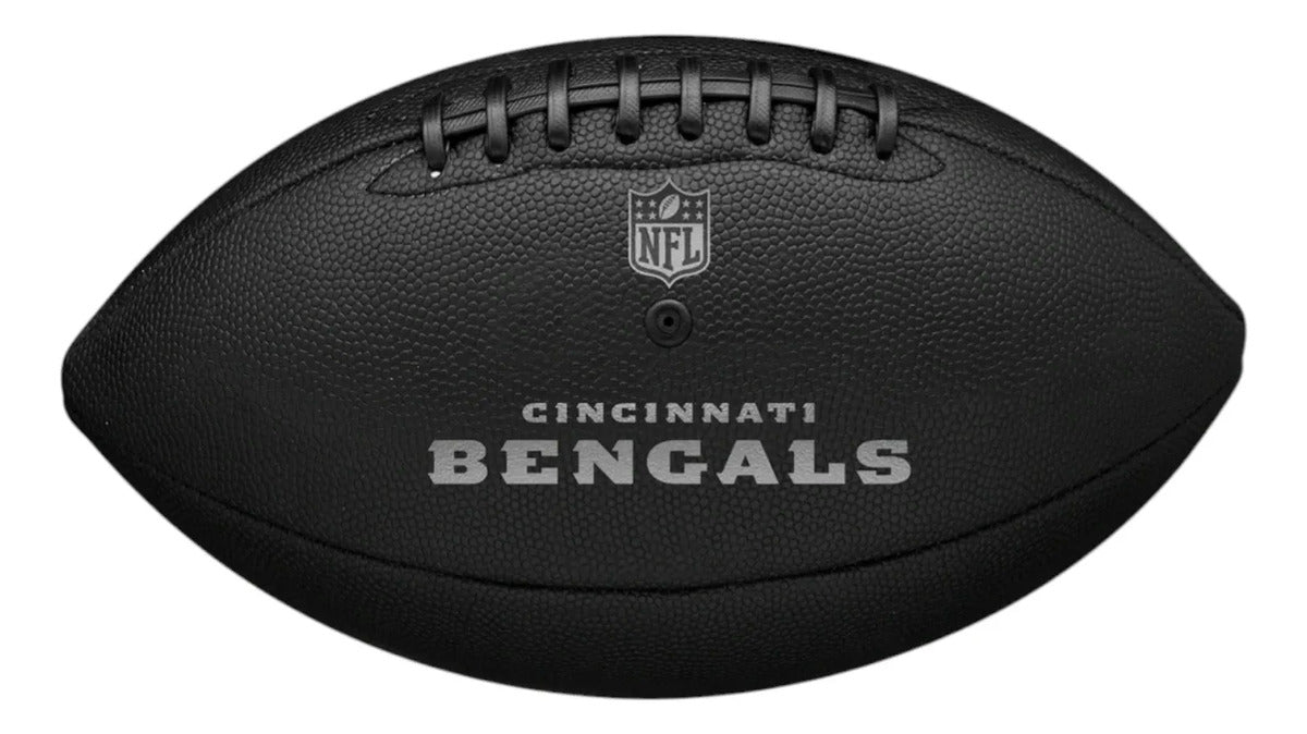 Balon Futbol Americano Wilson Team Metallic Premium Bengals