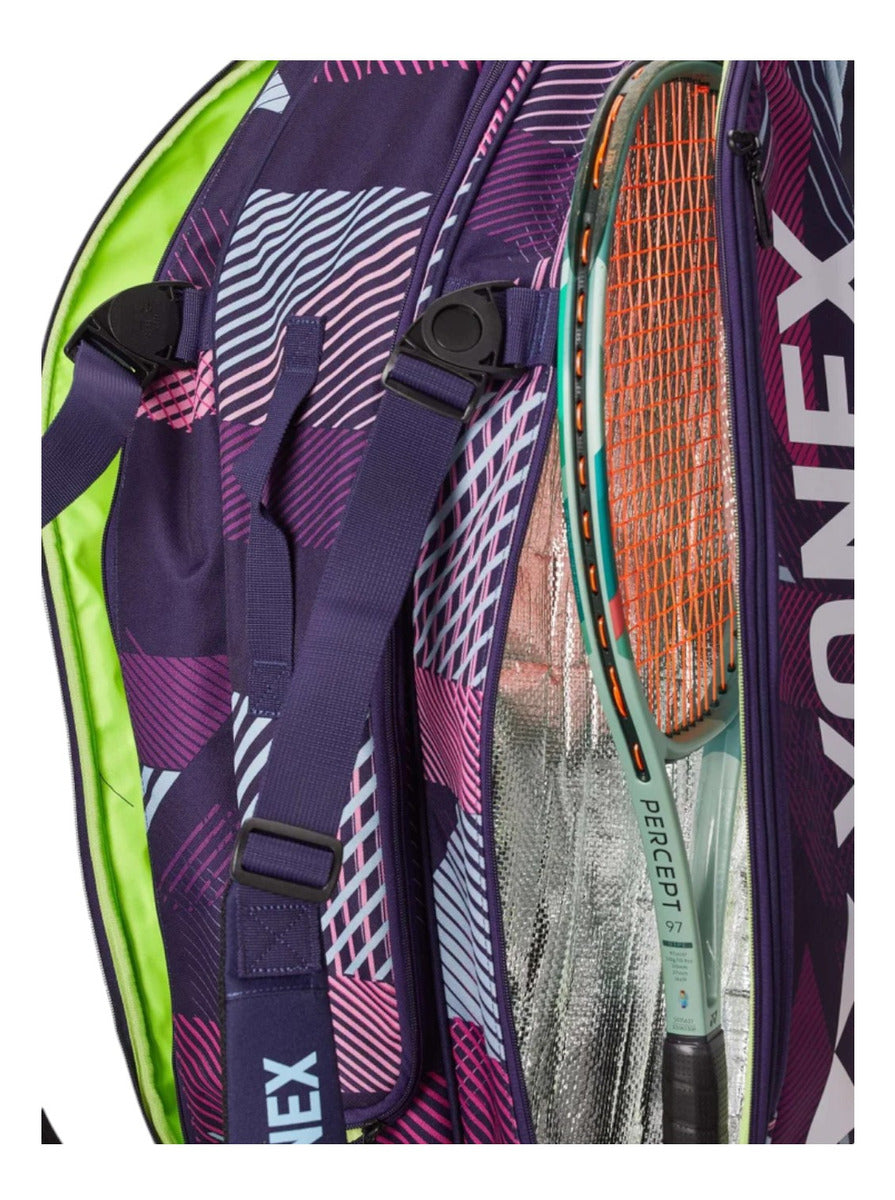 Raquetero Yonex Pro Racquet Bag 9pcs 2025 Grape