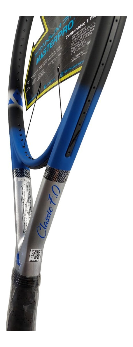 Raqueta Para Frontenis Master Pro 7.0 Clásica Titanium 1/8