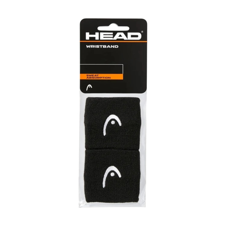 Muñequera Head Wristband 2.5 Negro