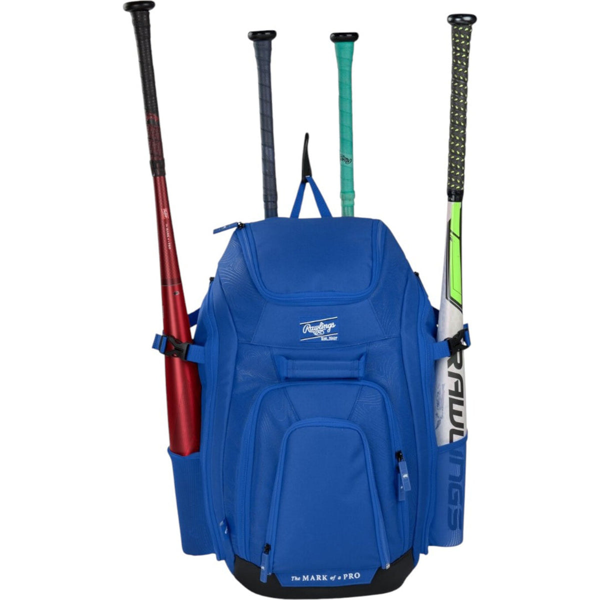 Back Pack Beisbol Softbol Rawlings Legion Players Azul Rey