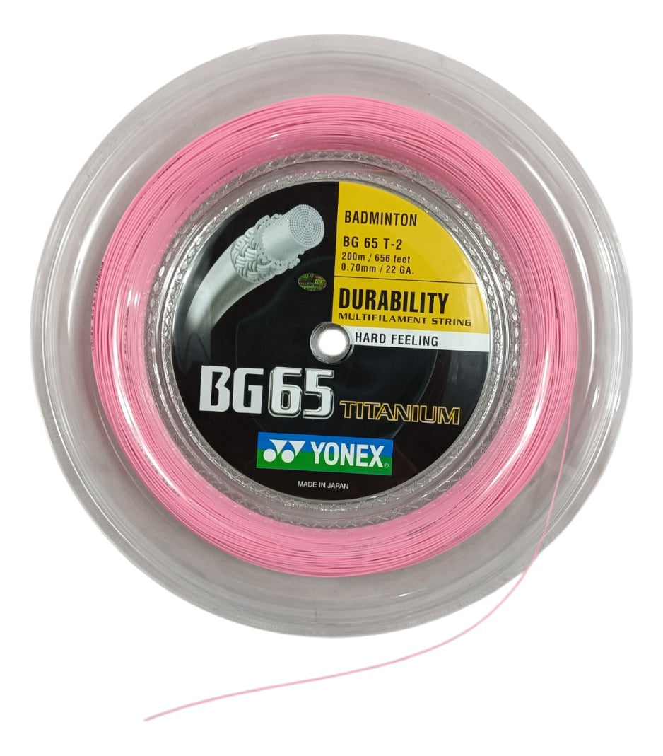 Rollo Yonex Badminton Bg65 Pink