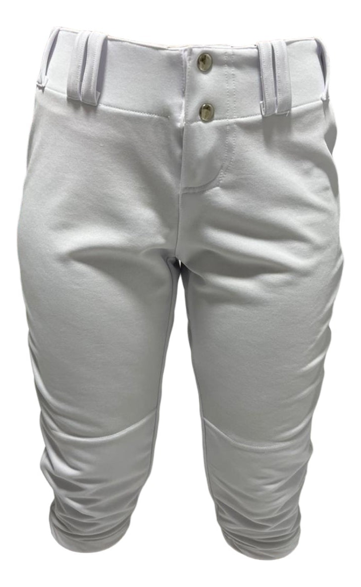 Pantalón Radach Corto Para Dama Softbol Blanco