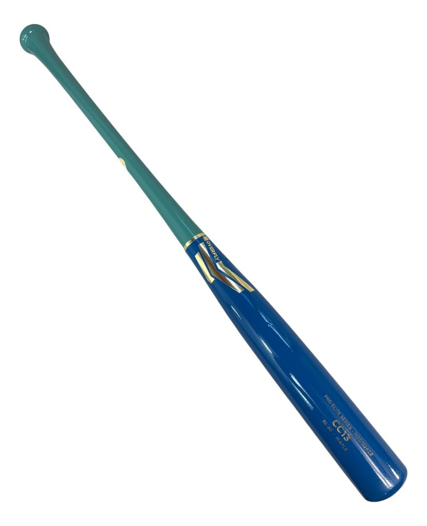 Bat De Béisbol Overfly Pro Elite Cc13 33 Azul Verde Agua