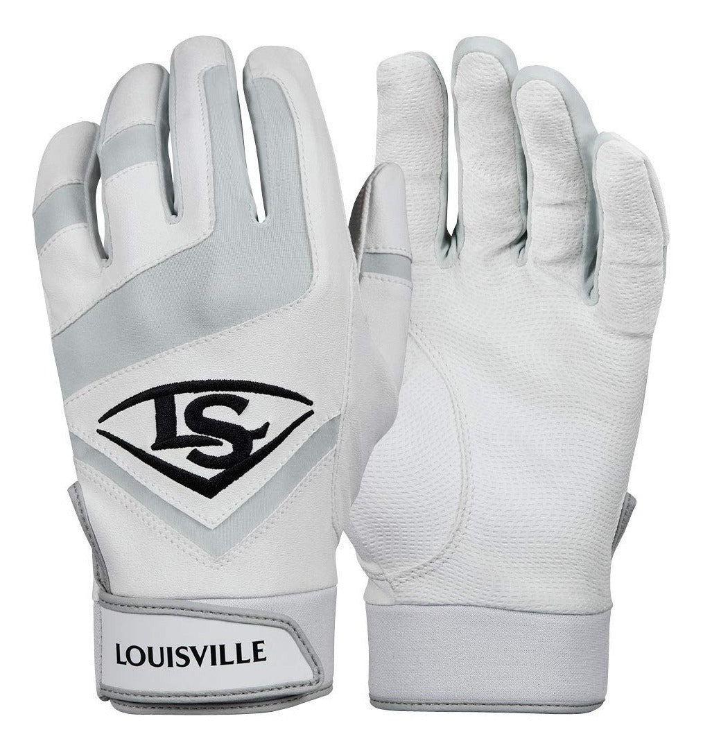 Guantes De Bateo Louisville Slugger Genuine White Grandes