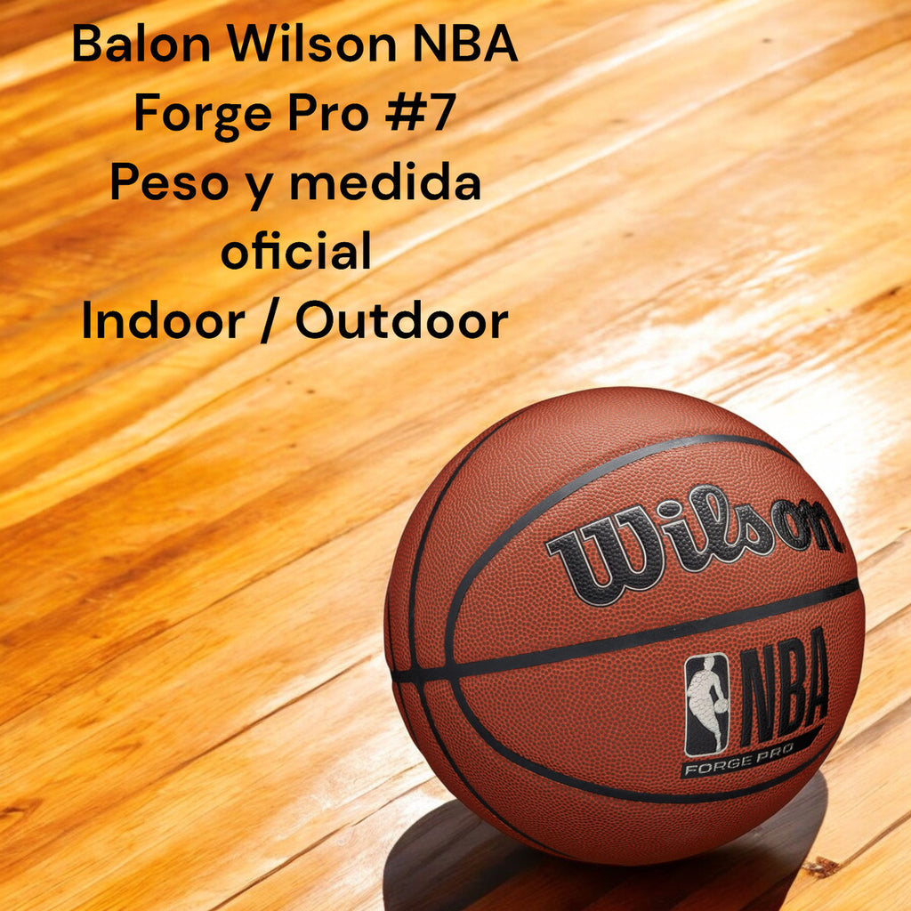 Balón De Basquetbol Wilson Nba Forge Pro #7