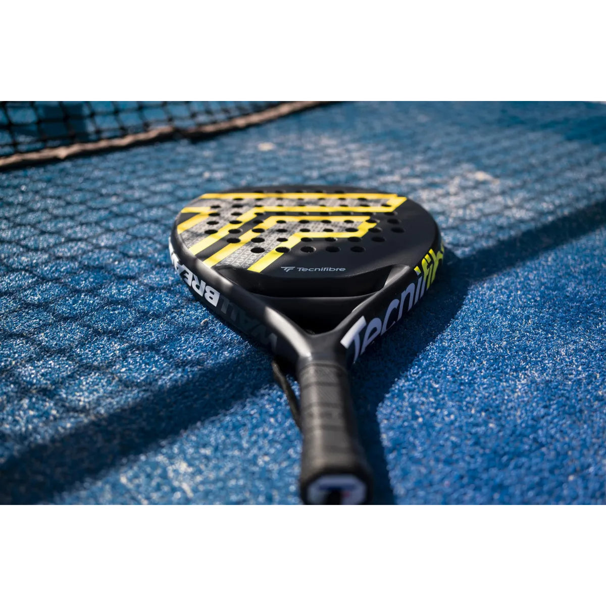 Raqueta Padel Pala Tecnifibre 360g Wallbreaker Grafito Color Amarillo