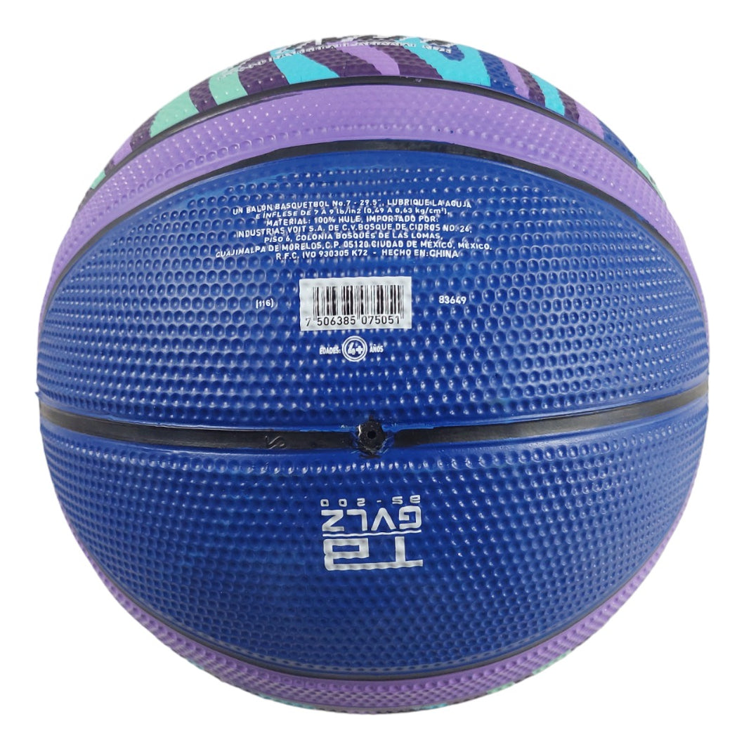 Balon Básquetbol #7 Voit Pivot Morado