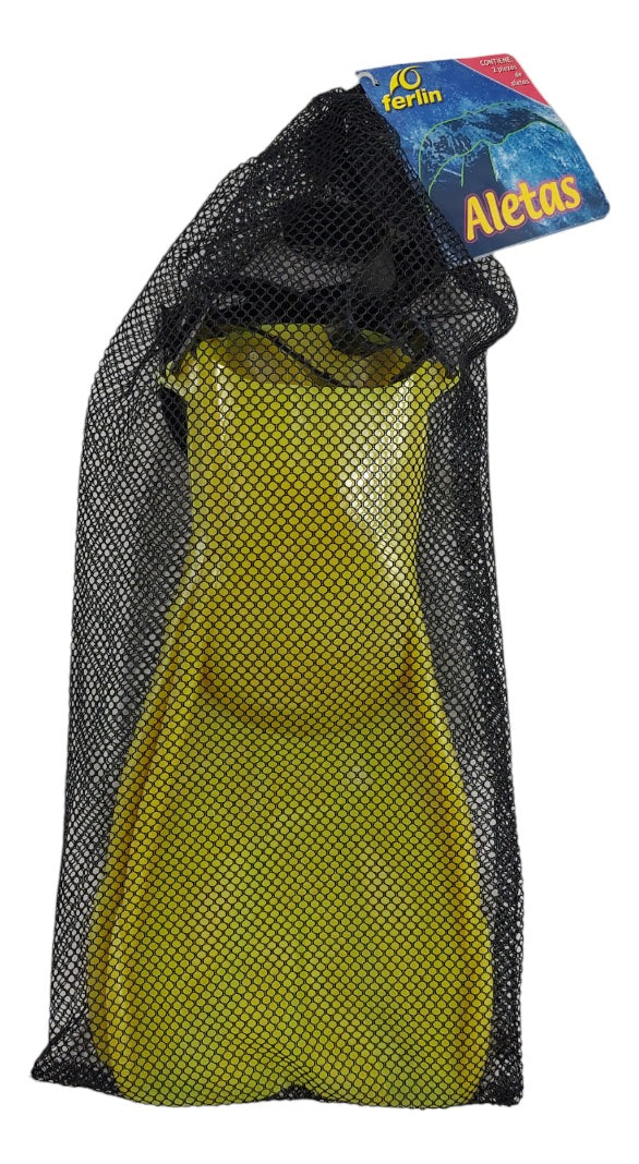 Aletas De Natación Ferlin Grandes Talla 28-30 Cm