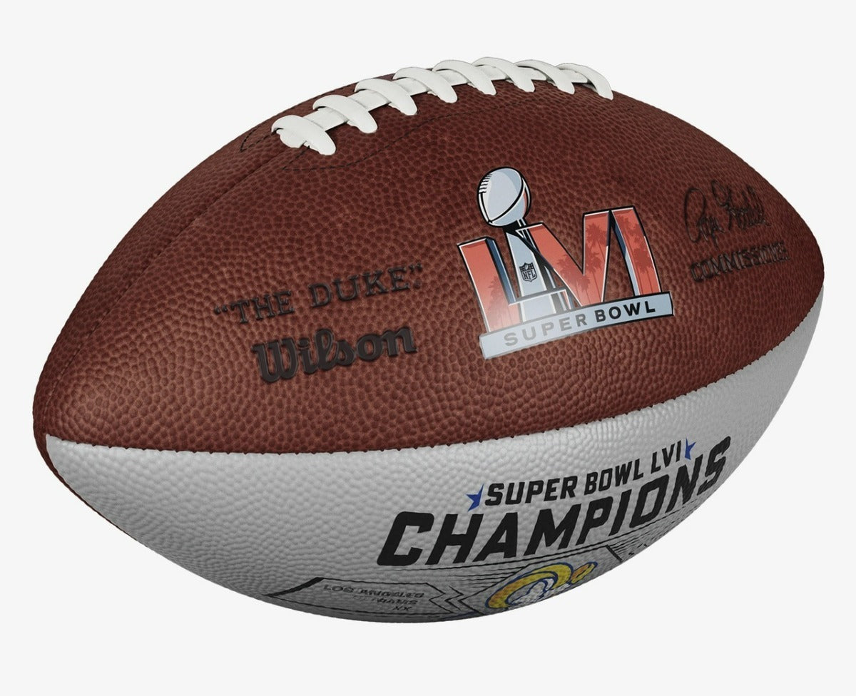 Balon Americano Nfl Super Bowl Lvi Rams Championship Wilson