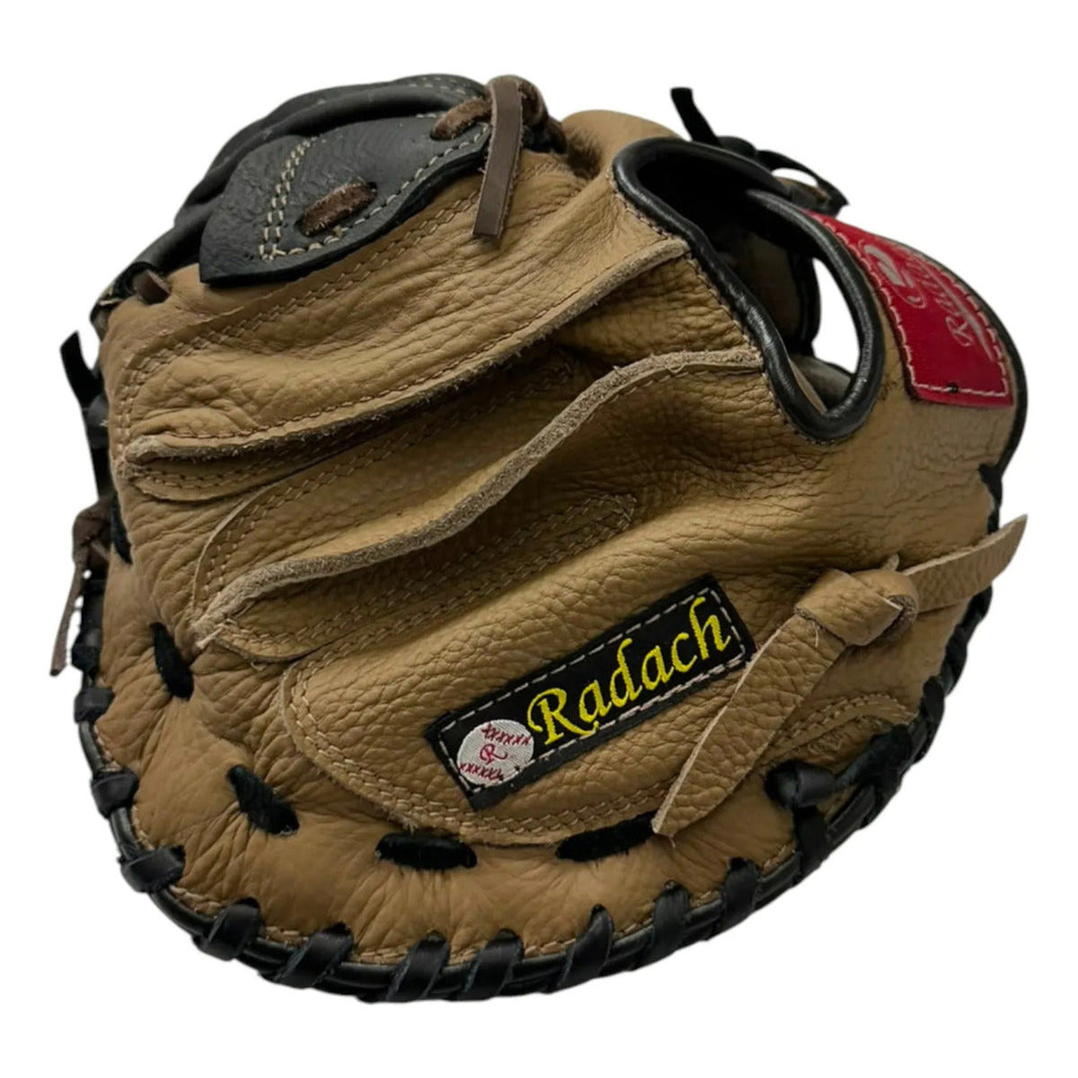 Guante Catcher Adulto Radach Modelo 600 Piel Camel
