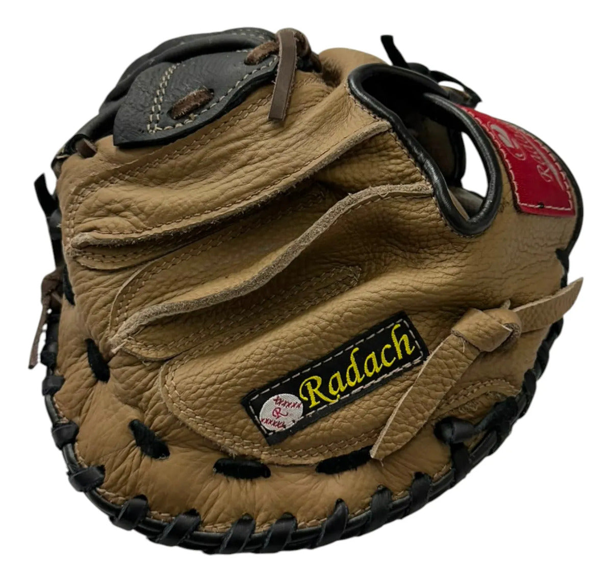 Guante Catcher Adulto Radach Modelo 600 Piel Camel