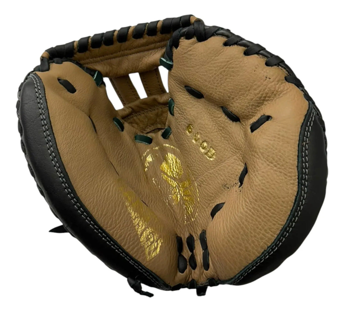 Guante Catcher Infantil Radach Mod. 600d Piel Negro Camel