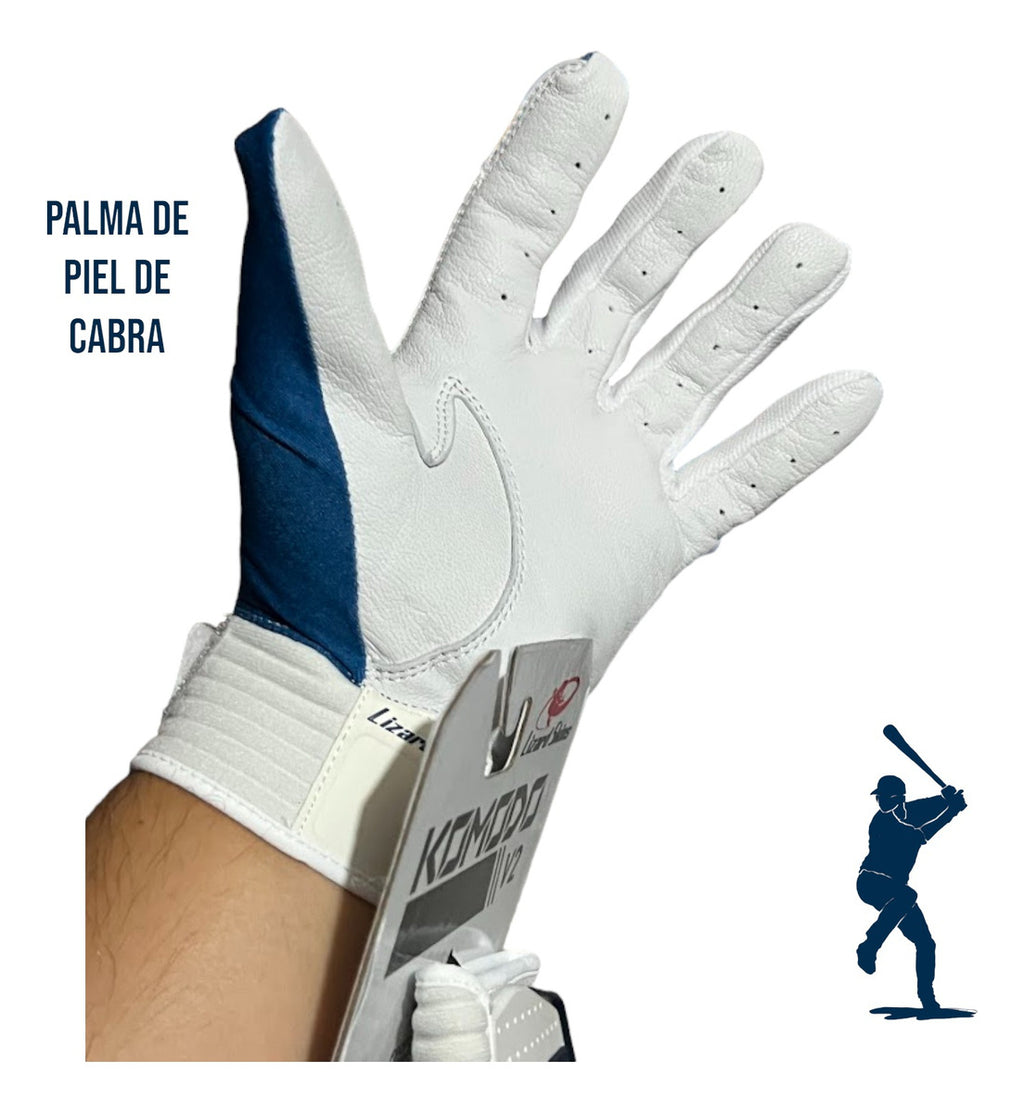 Guantes De Bateo Lizard Skins Komodo V2 Jet Black