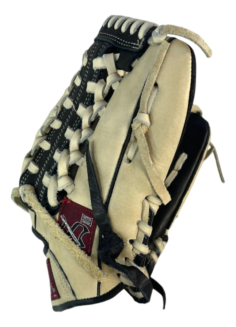 Guante De Béisbol Salinas 12.75 Caja K Tejida Bone/negro