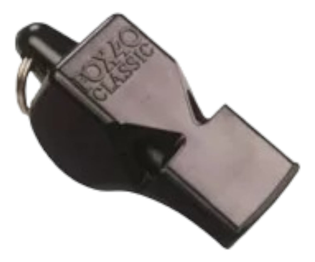 Silbato Fox 40 Clasico Negro Con Envío
